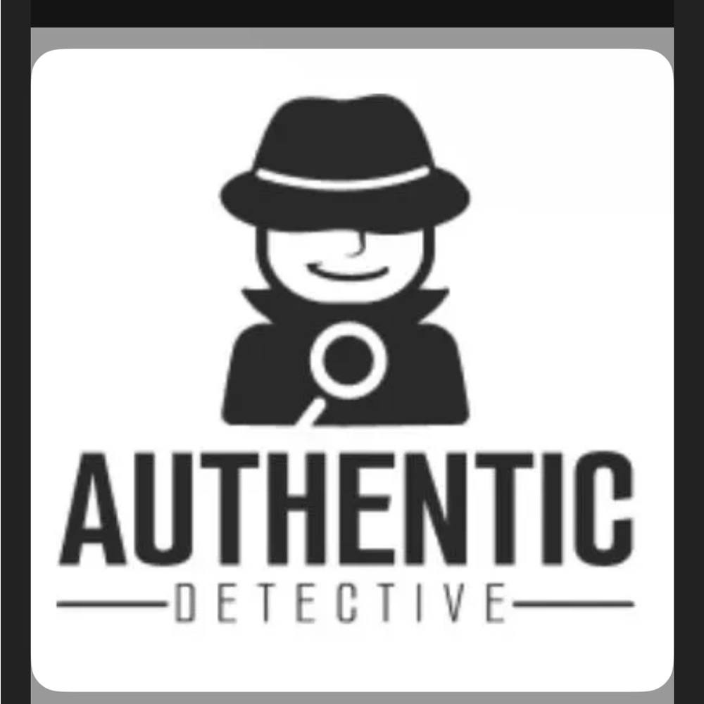 Certificate of Authenticity from Authentic Detective
